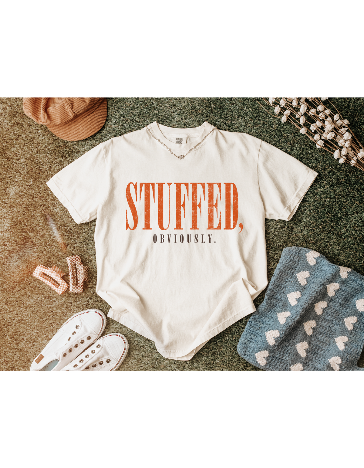 Stuffed, obviously graphic tee