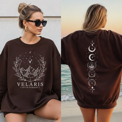 Velaris City of Starlight Crewneck Sweater