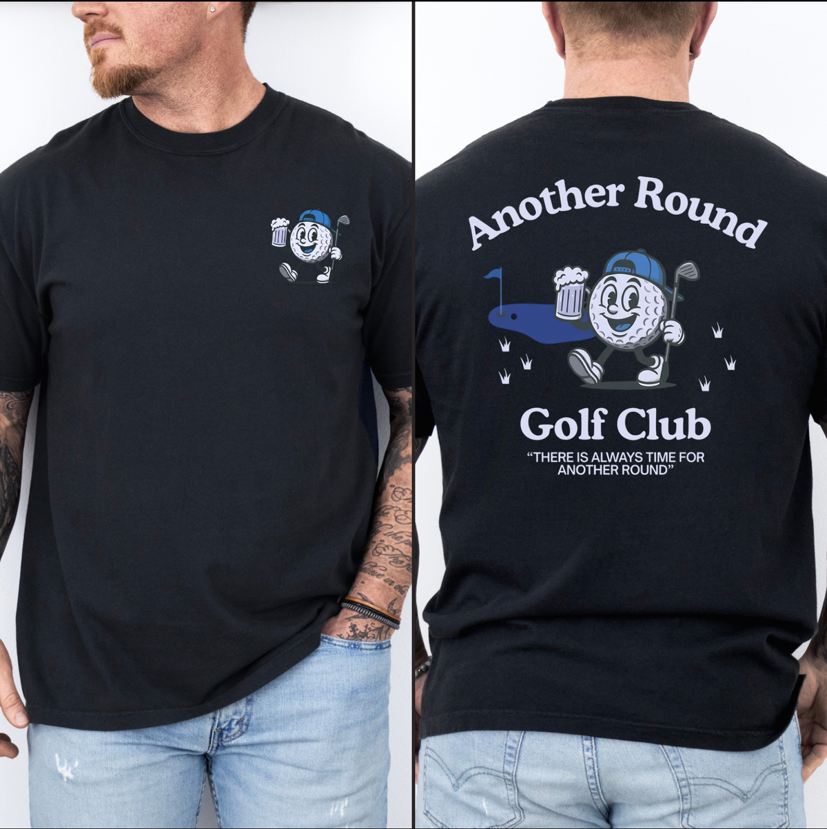 Another Round Golf Club Graphic Tee