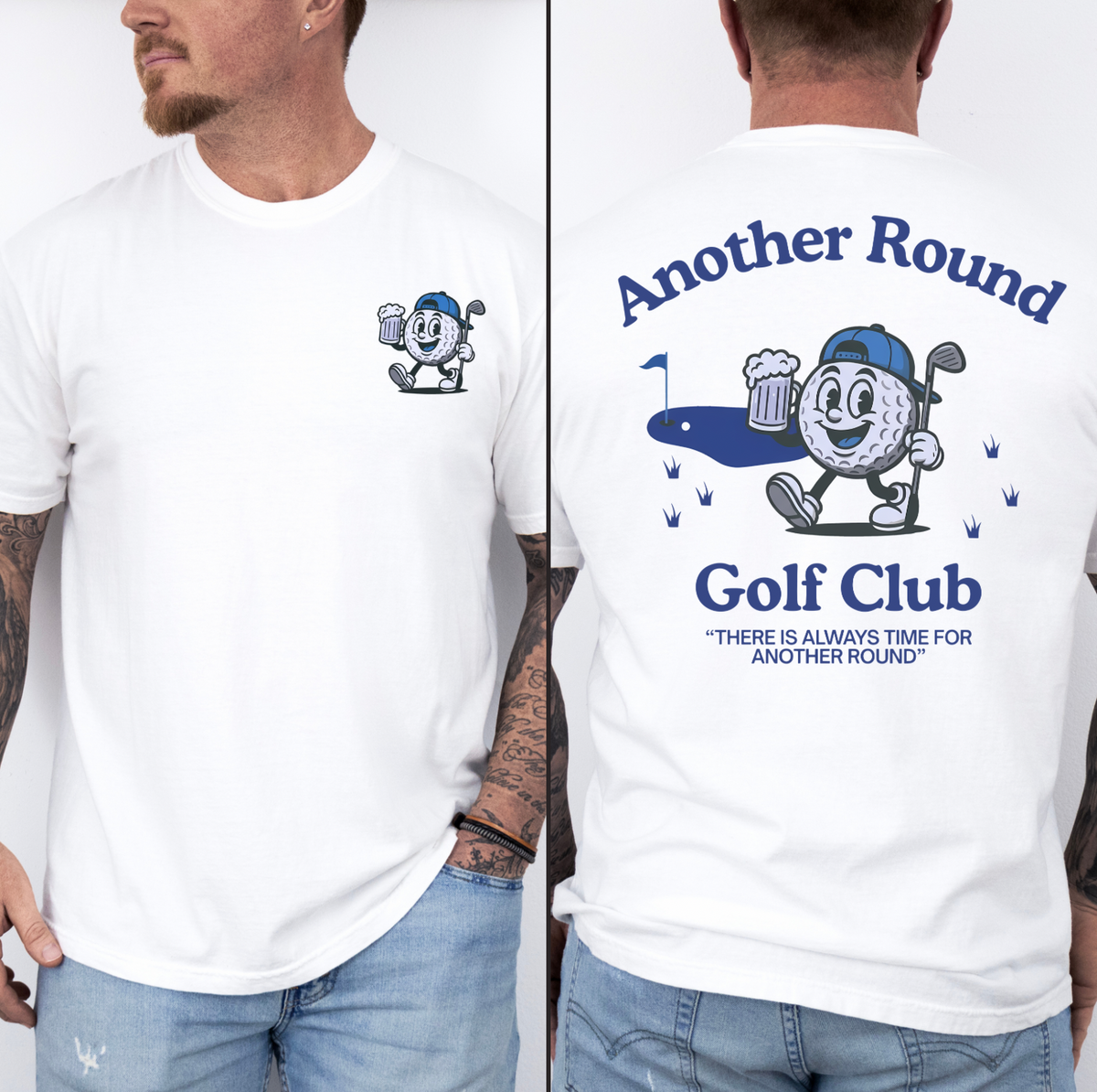 Another Round Golf Club Graphic Tee