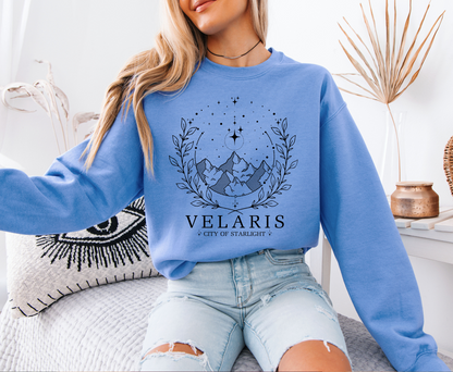 Velaris City of Starlight Crewneck Sweater