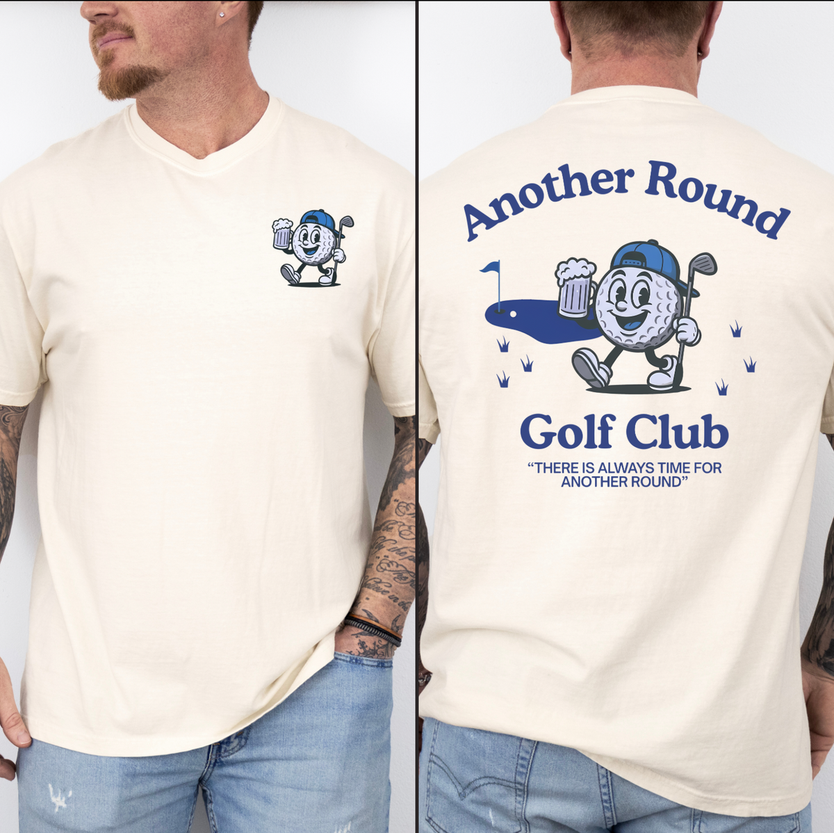 Another Round Golf Club Graphic Tee
