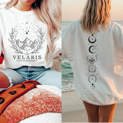Velaris City of Starlight Crewneck Sweater