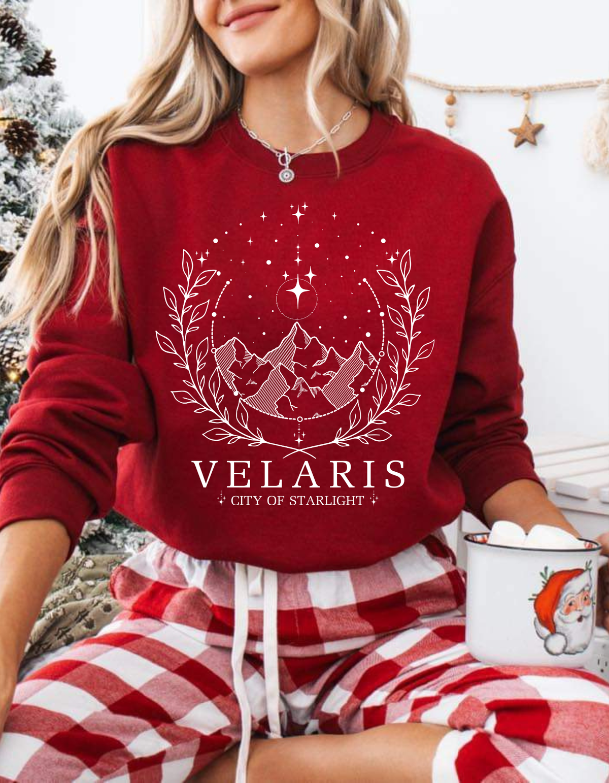 Velaris City of Starlight Crewneck Sweater