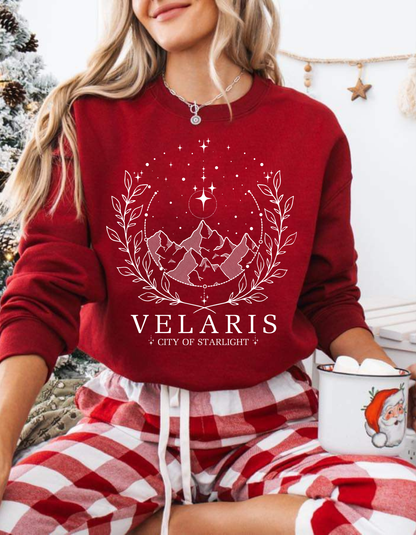 Velaris City of Starlight Crewneck Sweater