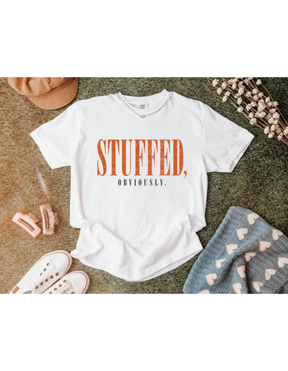 Stuffed, obviously graphic tee