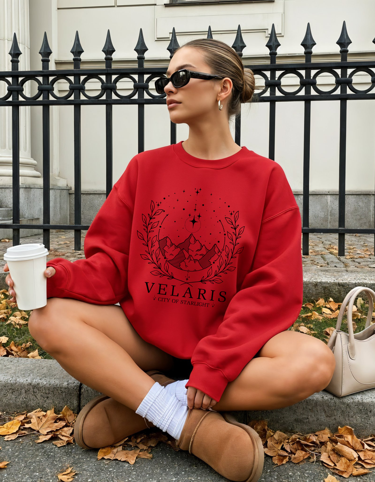 Velaris City of Starlight Crewneck Sweater