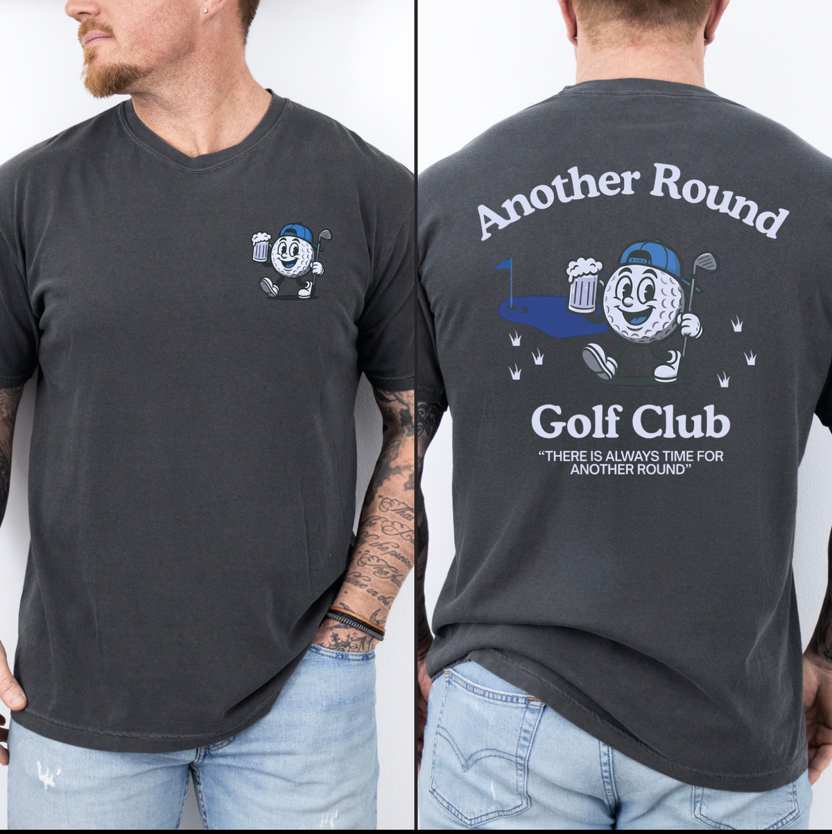 Another Round Golf Club Graphic Tee