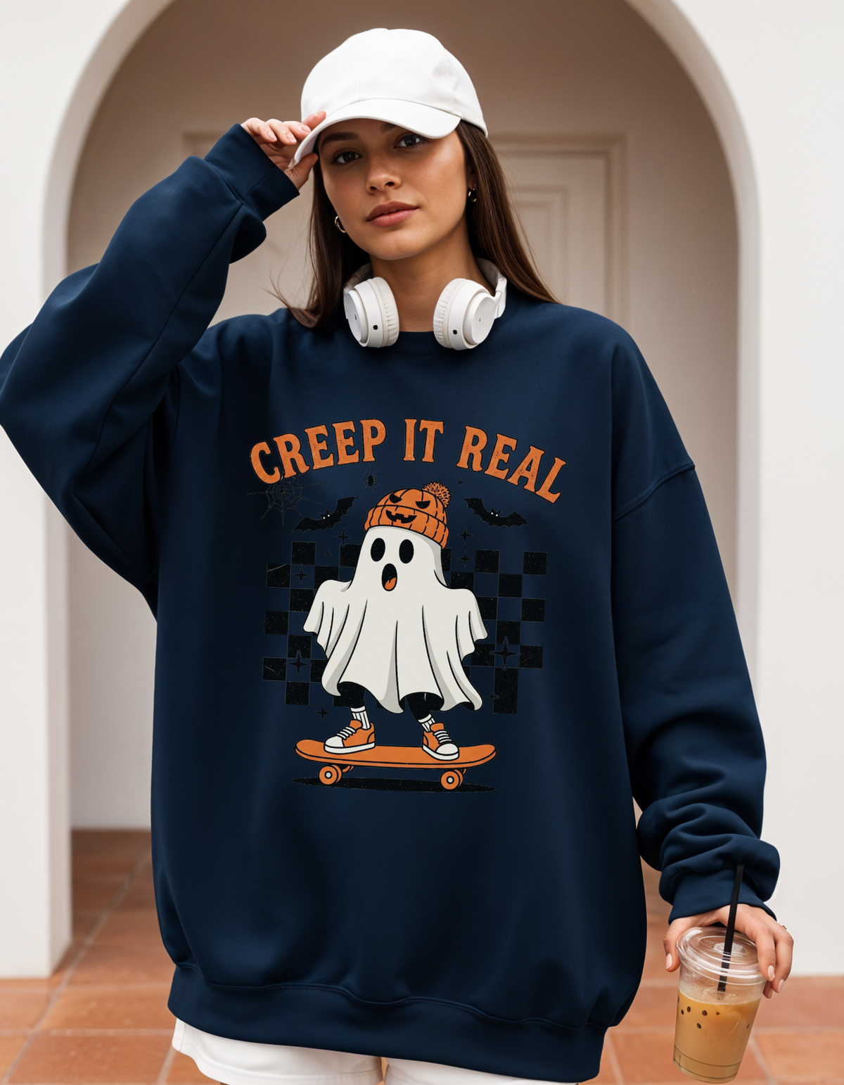 Creep it real Crewneck Sweater