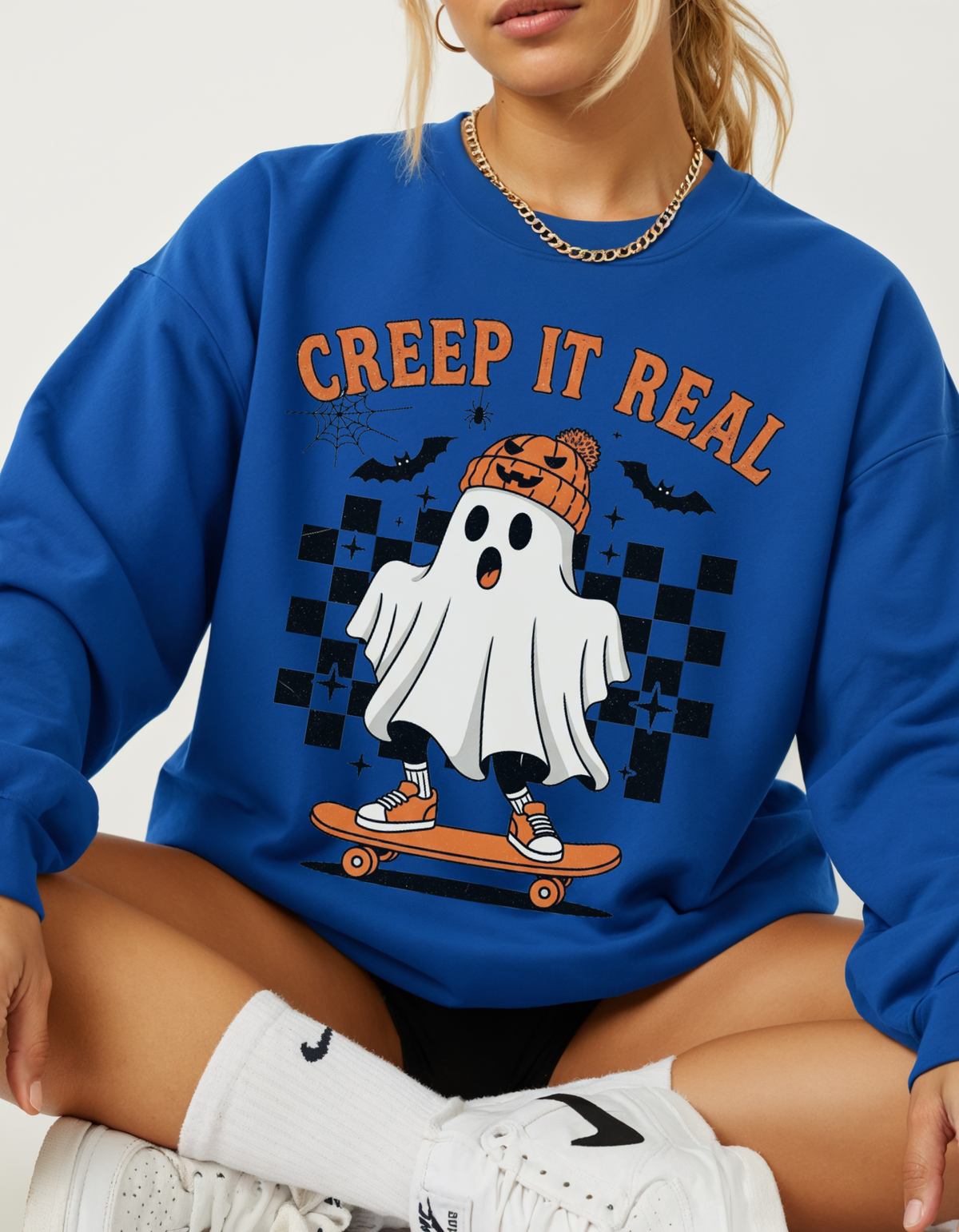 Creep it real Crewneck Sweater