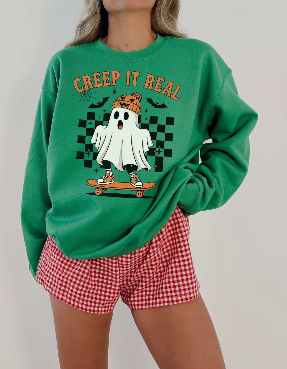 Creep it real Crewneck Sweater