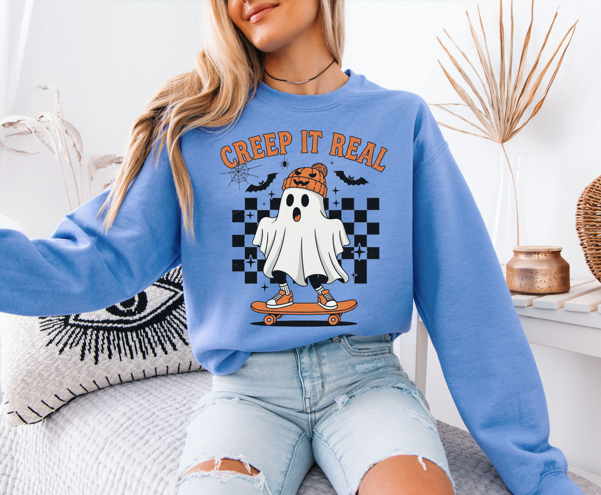 Creep it real Crewneck Sweater